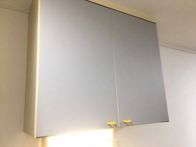 キッチン上部には便利な収納スペースもあります！