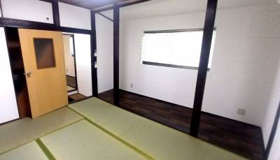 北側　2階　8畳居室　室内錠付なのでプライベートはバッチリ！