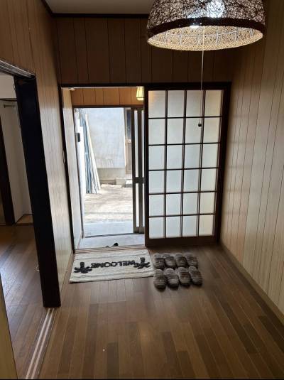 広々玄関