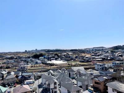 バルコニーからの眺望。格別の眺めです