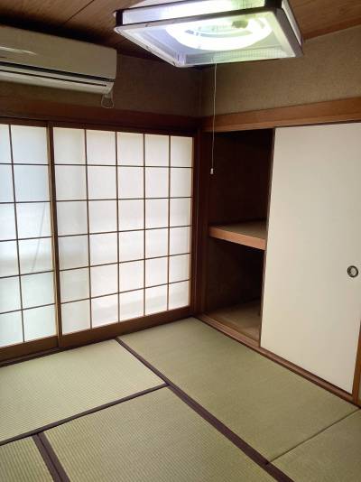１F和室(西側)　畳表替え