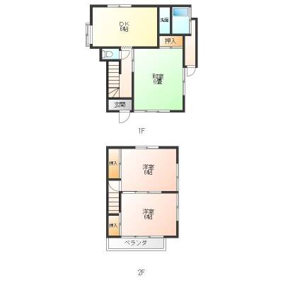使い勝手の良い3DK！