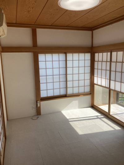 離れの和室
絨毯　エアコン有り