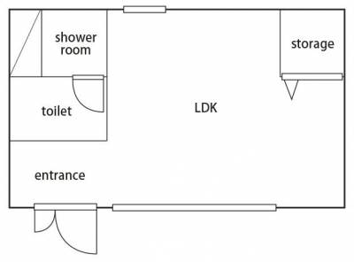 コンパクトで使い勝手いいお部屋