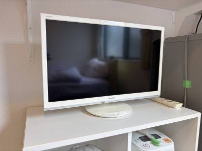 テレビも付いてます！