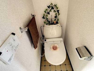 温水便座付きですよー