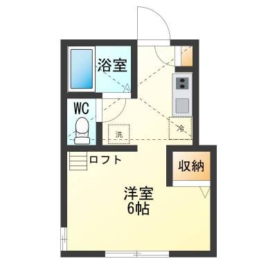 神奈川県横須賀市 グランブルー大津104の間取り図