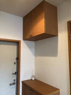 ダブルロックのディンプルキー。大きなシューズボックス
