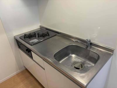 室内イメージ②
２口ガスコンロで料理の腕も奮えます。