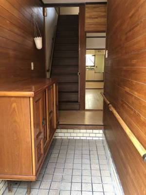 広々の玄関。収納もたっぷり