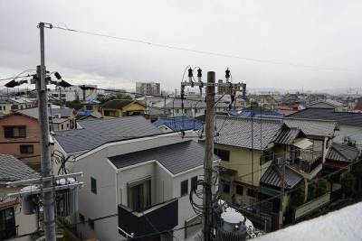 ベランダからの眺めです。