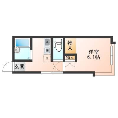 宮城県仙台市太白区 AIN　ATAGOBASHI310の間取り図