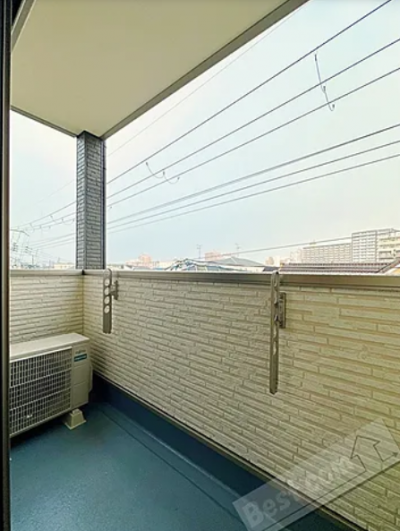 周辺は遮蔽物が無く、抜けていて解放感抜群です