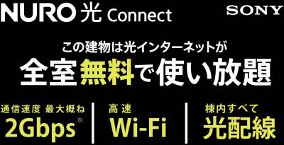最大通信速度は、有線接続・無線接続、ともに概ね2Gbps！