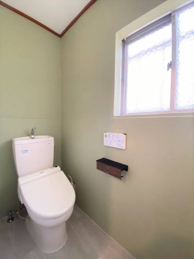 落ち着くトイレ空間です！２Fにもあります！
