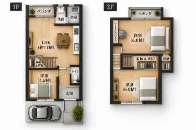ファミリー向け３LDKです