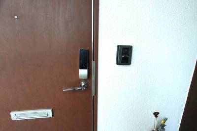 玄関の電子ロックキー