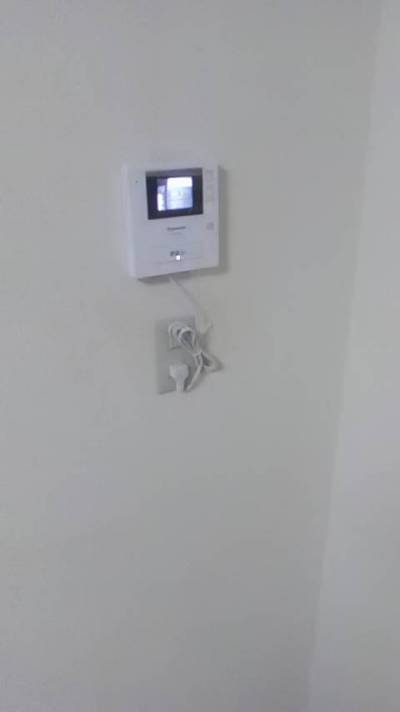 カラーモニター付きインターフォン