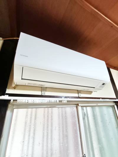 新品のエアコンも設置済み！