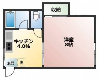 埼玉県春日部市 オクトーグリーン102の間取り図