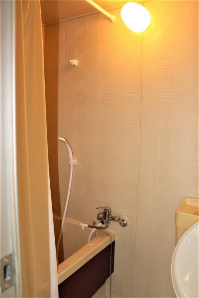 シャワーカーテンも新品