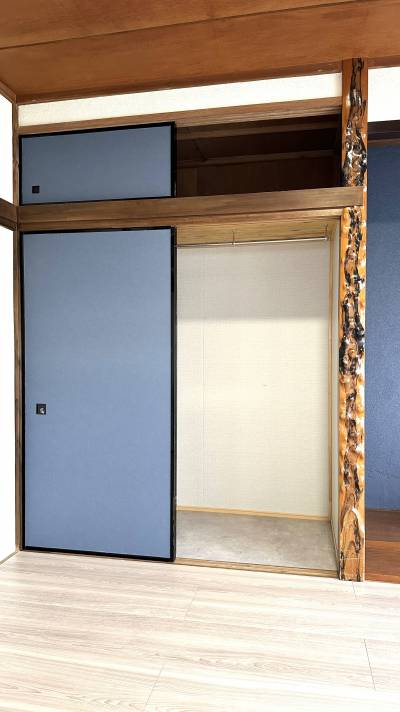 押入れはクローゼットとなっております。