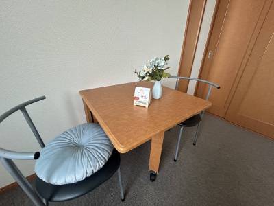デスクも付いているので、お仕事や勉強も捗ります！