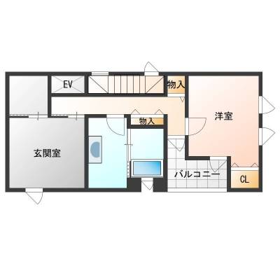 北海道札幌市中央区 西線6条ビル3階フロアの間取り図