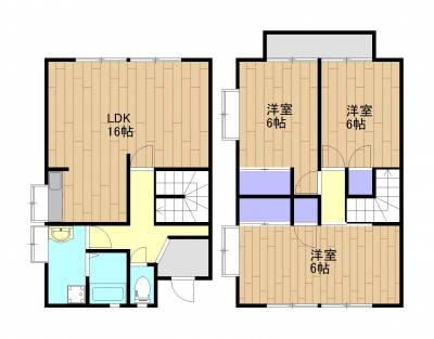 メゾネットタイプで、快適に過ごしませんか。