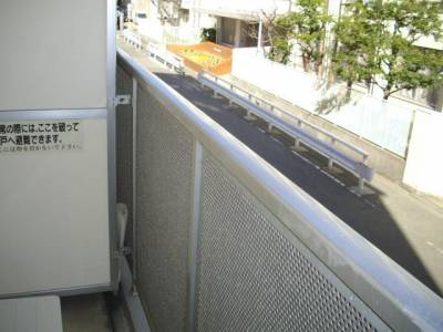 パステージ大正２０４号室　バルコニー廻り