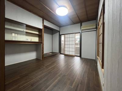 床の間は珍しい