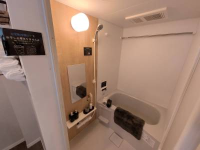 多機能シャワーでリフレッシュ