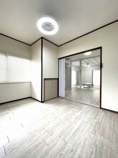 1階キッチンからＬＤを望む