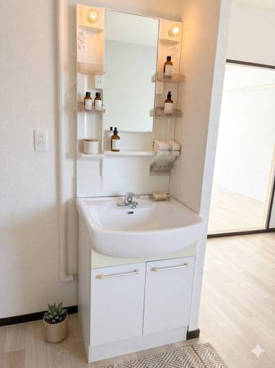 独立洗面台付き！