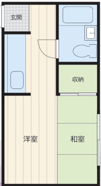 広めの収納は便利です。和室もあり室内も快適に過ごせます。