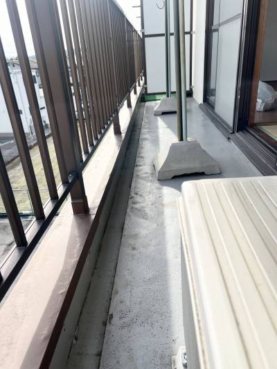 広々バルコニー