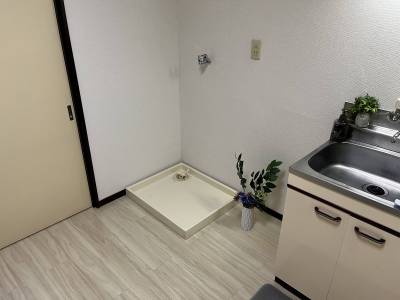 室内洗濯機置き場