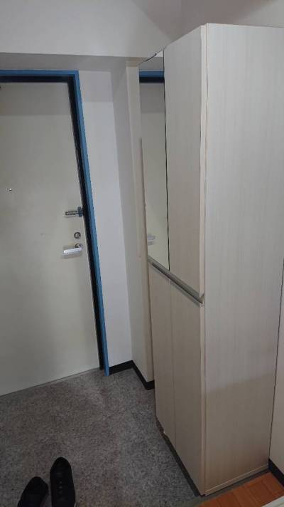 靴箱はオーダーメイドで希少なものです。