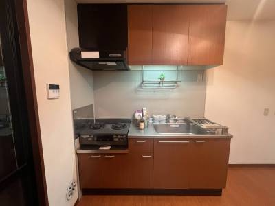 ガスコンロ付きキッチン