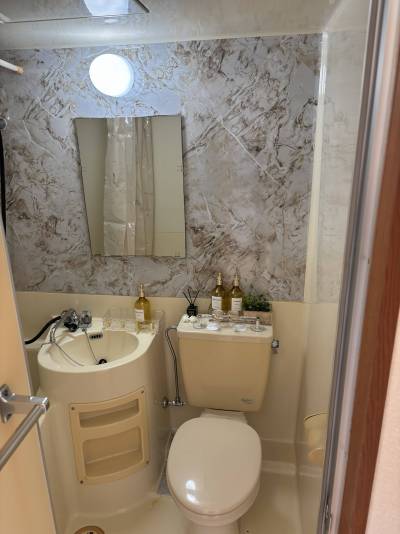 ユニットバスもリメイク済み。優雅な気分にしてくれます。