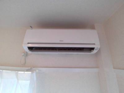 エアコン付きで快適♪