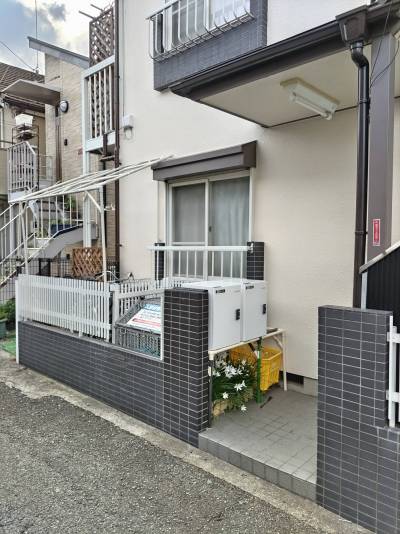 宅配ボックスとゴミステーション
