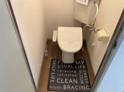 ウォッシュレット付きトイレでさわやか