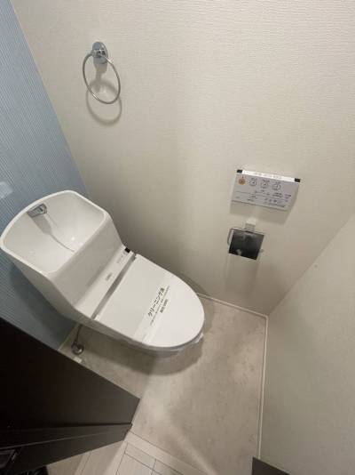 温水洗浄便座で快適です