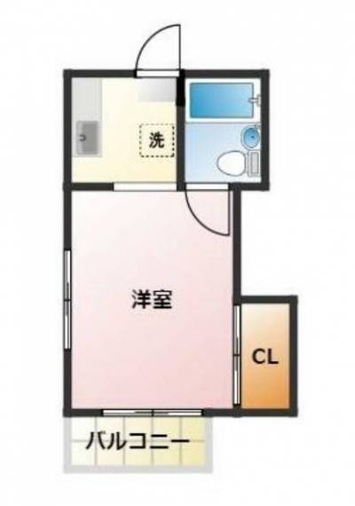 シンプルな間取りで使いやすいです