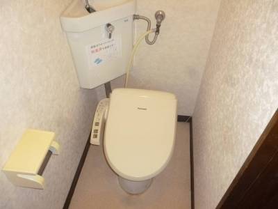 清潔なトイレです。