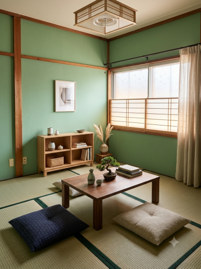２階和室（２部屋あり。デジタルステージングしています）