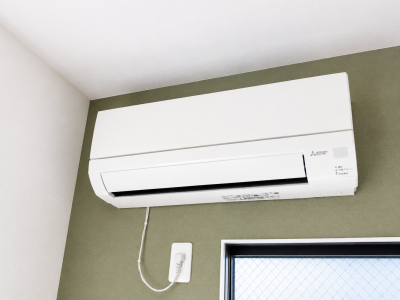 2026年6月新品エアコン2台目設置済み。エアコン計2台付き