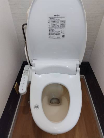 温水洗浄便座新設♪