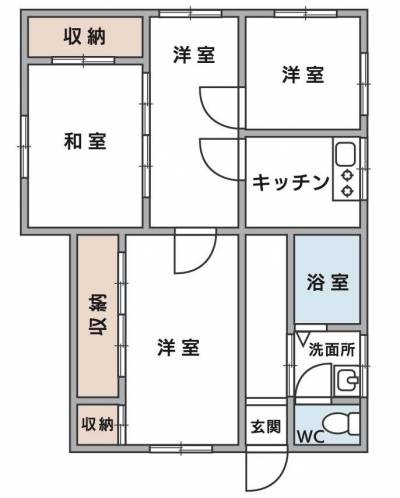 茨城県取手市 取手市双葉戸建ての間取り図